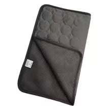 Golden Hearts Pet cooling mat in Dark Grey